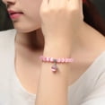 thumbnail image 3 of AYYUFE 6PCS Women Bracelet Ethnic Style Smooth Elastic Rope Handmade Decorate Eye-catching Women Opal Beads Bracelet Jewelry Accessories,Light Green, 3 of 7