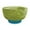 Green and Blue, variant on Beatriz Ball RESIN Rio Small Bowl with Base - Pink and Orange