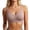 Purple, variant on Wang6 Womens Seamless Wireless Sports Bras Plus Size Push up Padded Workout Bras Full Coverage Running Yoga Gym Bralettes T Shirt Bra Red XL