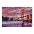 thumbnail image 2 of San Francisco, California, Golden Gate Bridge and Sunset (19x27 inches, Premium 500 Piece Jigsaw Puzzle for Adults and Family, Made in USA), 2 of 4