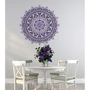 Prosperity Mandala Stencil - 30-inch