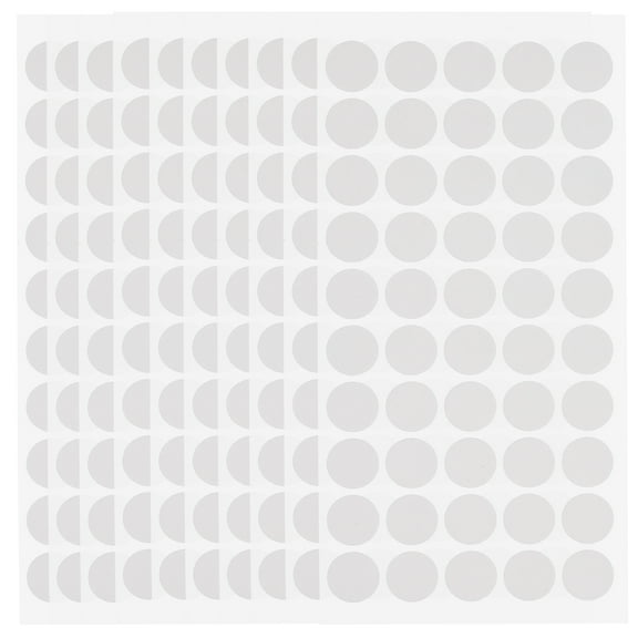 Hemoton 1 Set Double Sided Tape Sticky Dot Stickers Clear Sticky Tack Removable Round Putty No Trace Sticky Putty Waterproof Dot Stickers Small Stickers for Picture Hanging