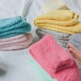 thumbnail image 6 of 1 Pair Floor Socks Soft thick Cotton Middle Tube Fluffy Floor Socks for Home, 6 of 9