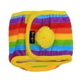 thumbnail image 1 of Ropa interior fisiológica de algodón para perros, faja abdominal, braguitas sanitarias ajustadas para perros machos, talla S, 1 of 6