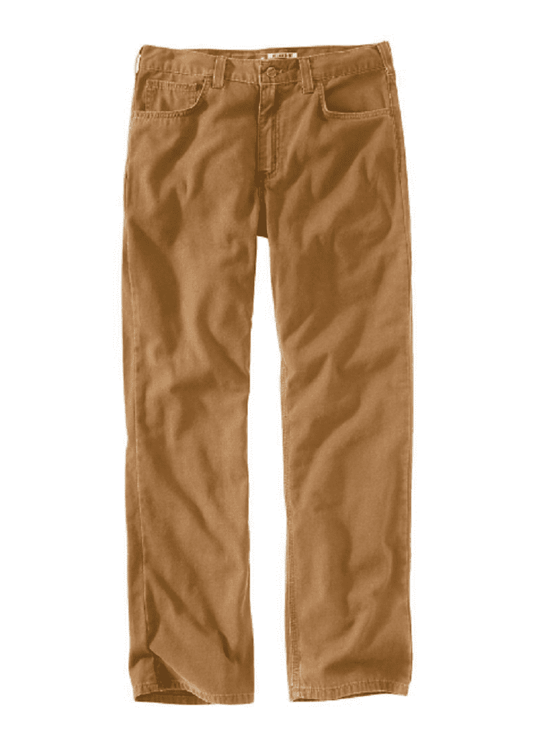 Carhartt Five-Pocket Relaxed Fit Pants Hickory - Walmart.com