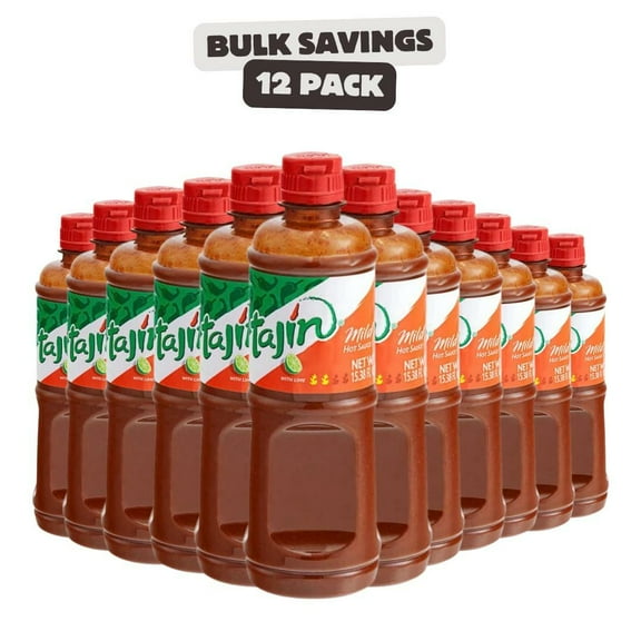 Tajin Mild Hot Sauce 15.38 fl. oz. - 12/Case
