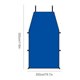 thumbnail image 5 of Greeniant Toldo lateral para coche, portátil, resistente al agua, longitud ajustable, barra de Metal, tienda a prueba de sol, toldo parasol para Picnic carpas Azul Greeniant OD020815-01, 5 of 6