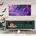 thumbnail image 2 of Salouo Purple Bubble Abstract Art Pattern Holiday Banner Outside Party Decoration Banner (1PC) Festival Supplies Fit for Birthday Parties & Celebrations & Chrismas-Medium, 2 of 8