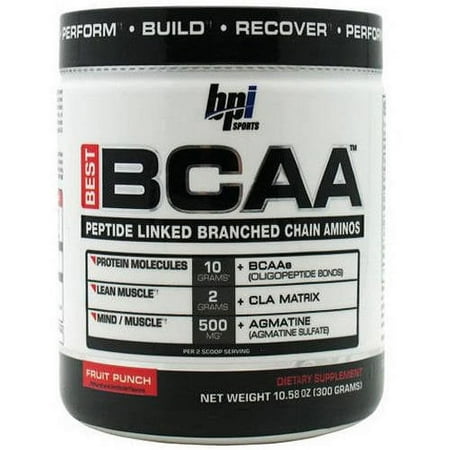 BPI Best BCAA, Fruit Punch, 30 CT