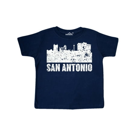 

Inktastic San Antonio Texas Skyline with Grunge Gift Toddler Boy or Toddler Girl T-Shirt