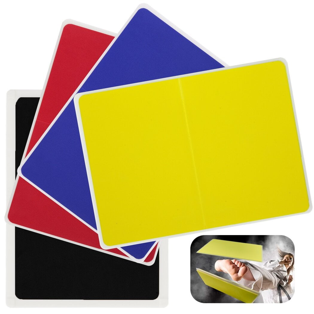 Martial Arts Target Boards, 4Pcs Break Board Martial Arts Rebreakable Punching Boards Karate