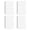 white-2, variant on 4 Pcs Spiral Notebook for College,8x5.5 Inch A5 Medium Size Grid Line Writing Notebooks for Office & Household Painting | Lefty Graph Paper Notebook