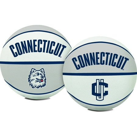 - Rawlings NCAA Crossover Full Size Basketball University Of Connecticut Huskies
