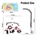 thumbnail image 6 of teytoy Baby Crib Mobile Unisexbaby, Nursery Baby Mobile for Crib, High Contrast Black & White for Girls Boys 0-24 Months Infant Newborn Montessori Portable Cot Mobile Decor Hanging Rotating Plush Toys, 6 of 6