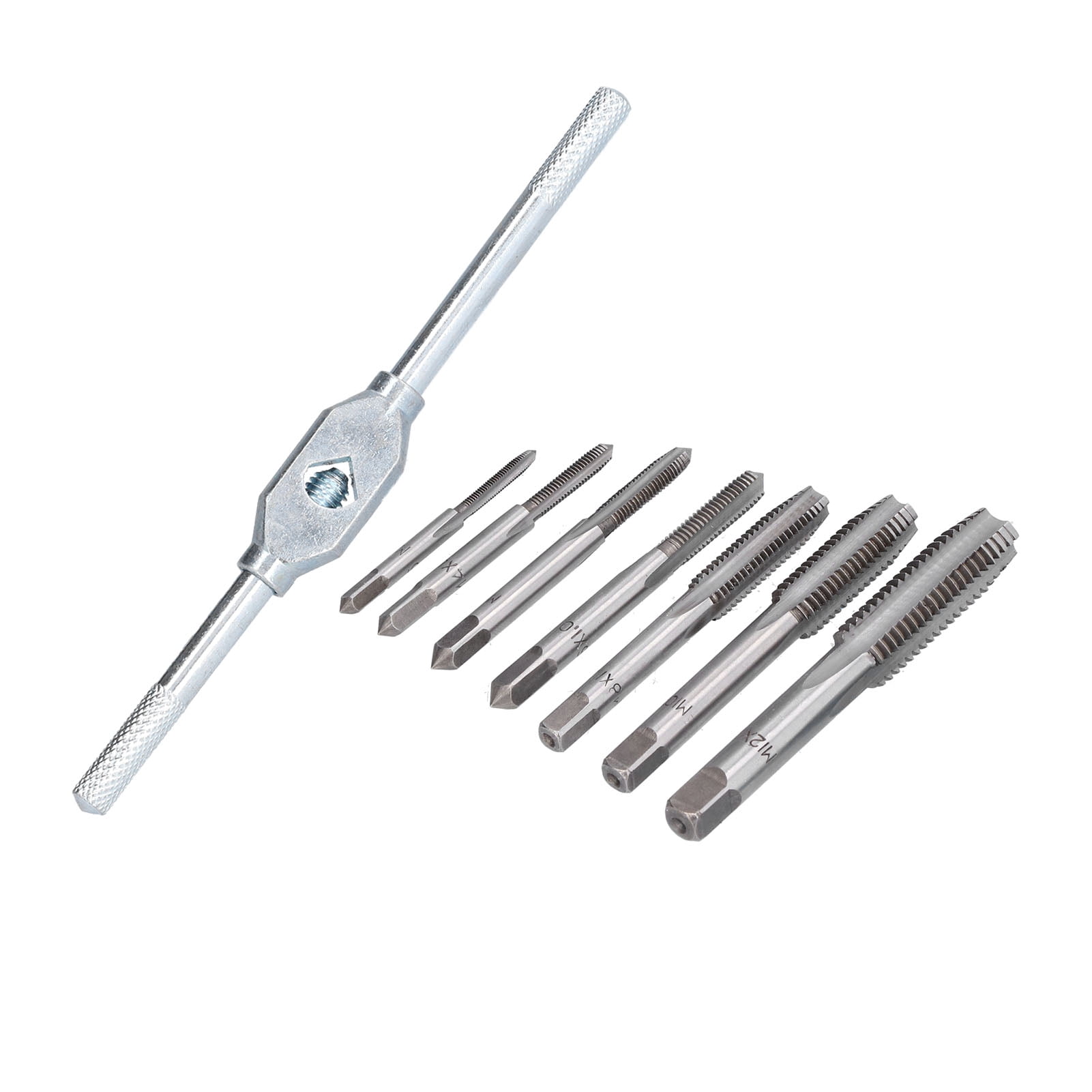 Tap Wrench Set, Standard Hand Screw Thread Taps  For Home Use For Machine For Car Repair