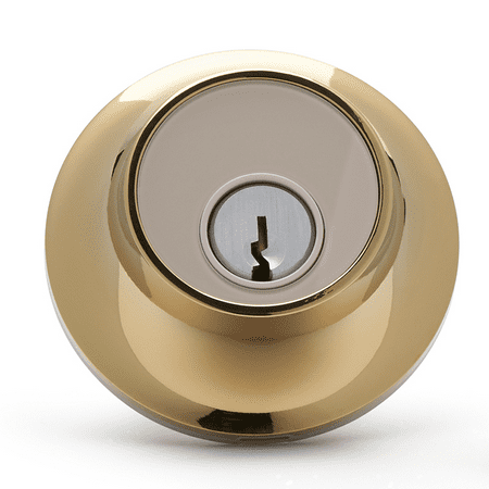 Level Lock Smart Lock, Keyless Entry, Smartphone Access, Bluetooth Enabled, Works with Apple HomeKit - Polished Brass