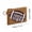 Brown, variant on WSBDENLK Beaded Football Pattern Handbag for Women, Handmade Seed Bead Purse Cute Game Day Handbag