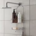 thumbnail image 2 of Organizador para Regadera Doble Nivel Sin Perforación con Porta Shampoo De Regadera Metálico Colgante Soporte Resistente Impermeable estilo Moderno uso diario Anticorrosivo, 2 of 6