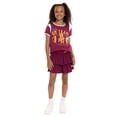 thumbnail image 4 of Minnie Mouse Girls' Game Day Graphic Tee with Short Sleeves, Sizes 4-16, 4 of 7
