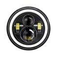 thumbnail image 1 of Labymos 1Pcs 7 inch Car Motorcycle LED Headlight with DRL/Turn Signal/Low Beam/High Beam 7'' Round, 1 of 8