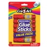 Cra-Z-Art School Quality Washable Glue Sticks Value Pack, 12 Count - 2 Pack