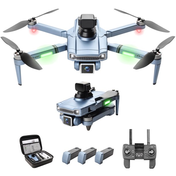 FPV RC Quadcopter Sígueme GPS Motor sin escobillas Drone con cámaras duales 4K HD