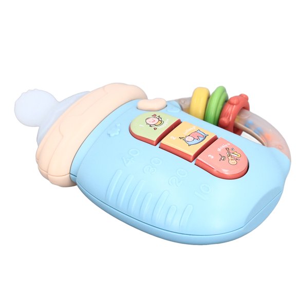 Juguetes musicales para la dentición con forma de biberón máquina de canciones de cuna con sonidos calmantes con luz y música para educación temprana de recién nacidos ANGGREK Otros