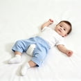 thumbnail image 2 of Loopsun Kids Boys Girls Summer Soft Breathable Elastic Waist Casual Split Crotch Shorts, 2 of 4
