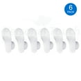 thumbnail image 4 of Diabetic Quarter Socks for Men & Women Physicians Approved Socks, 6 Pairs, Size 9-11 (White), 4 of 5