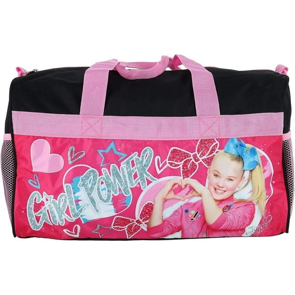 Jojo Siwa Girl's 18 inches Carry-On Duffel Bag Dance Fun Print