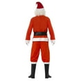 thumbnail image 3 of Deluxe Santa Costume Adult Red White Christmas Men Large Male Fancy Dress Party Book Week Halloween, 3 of 3