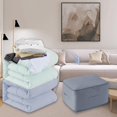 thumbnail image 2 of Self Compression Packing Cubes For Space-saving, Quilt Clothing Moving Storage Bag, Large Luggage Self Compression Organizer Packing Storage Tote, Self Compress Up To 40% Space(Grey, L), 2 of 8