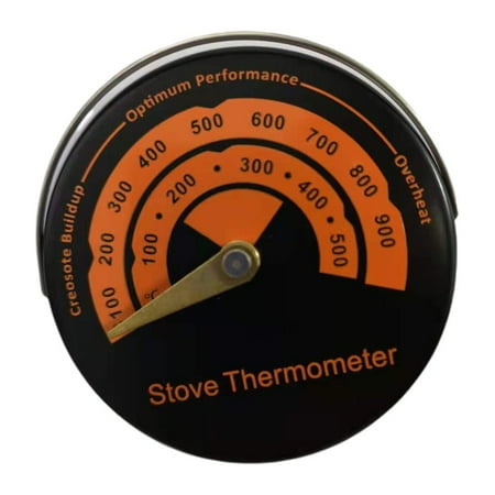 

Stove Thermometer Bimetallic Magnetic Adsorption Thermometer For Fireplace