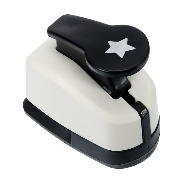 Uxcell 0.4 Inch Star Punch, Star Hole Paper Punch Hole Puncher Shape Punches for Crafting