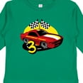 thumbnail image 4 of Inktastic Race Car 3rd Birthday Boys Long Sleeve Toddler T-Shirt, 4 of 5