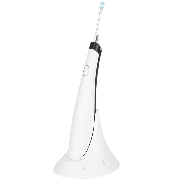 Duokon Juego de Palillos eléctricos para Cera de oídos con Cuchara con Limpiador de Cerumen Ligero, Herramienta para Quitar la Cera con Cabezal de Repuesto EOTVIA No