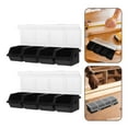 thumbnail image 4 of 2pcs Screw Storage Bins with Lids Plastic Stackable Hardware Organizer Box for Garage Nails Craft Tool Organizing for Tool Cart Cabinet and Workbench Drawers, 4 of 9