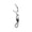 A #2, variant on ZZAIXHL Stainless Teeth Flossers Holder Pick Reusable Flosser Refillable Floss Pick Portable Tool Teeth Cleaner with Keychain Loop