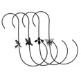 thumbnail image 4 of unbranded 4Ud Metálicos Negros Para Colgar Jardineras Y Flores Decorativas, 4 of 8