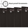 thumbnail image 2 of Rideaux Intérieurs Extérieurs pour Patio \ Panneau de Rideau à Oeillets Bloquant le Soleil pour Intimité, Rideaux Résistants aux Intempéries pour Gazebo, Véranda avant, Pergola, Kaki G x H Panneau, 2 of 8