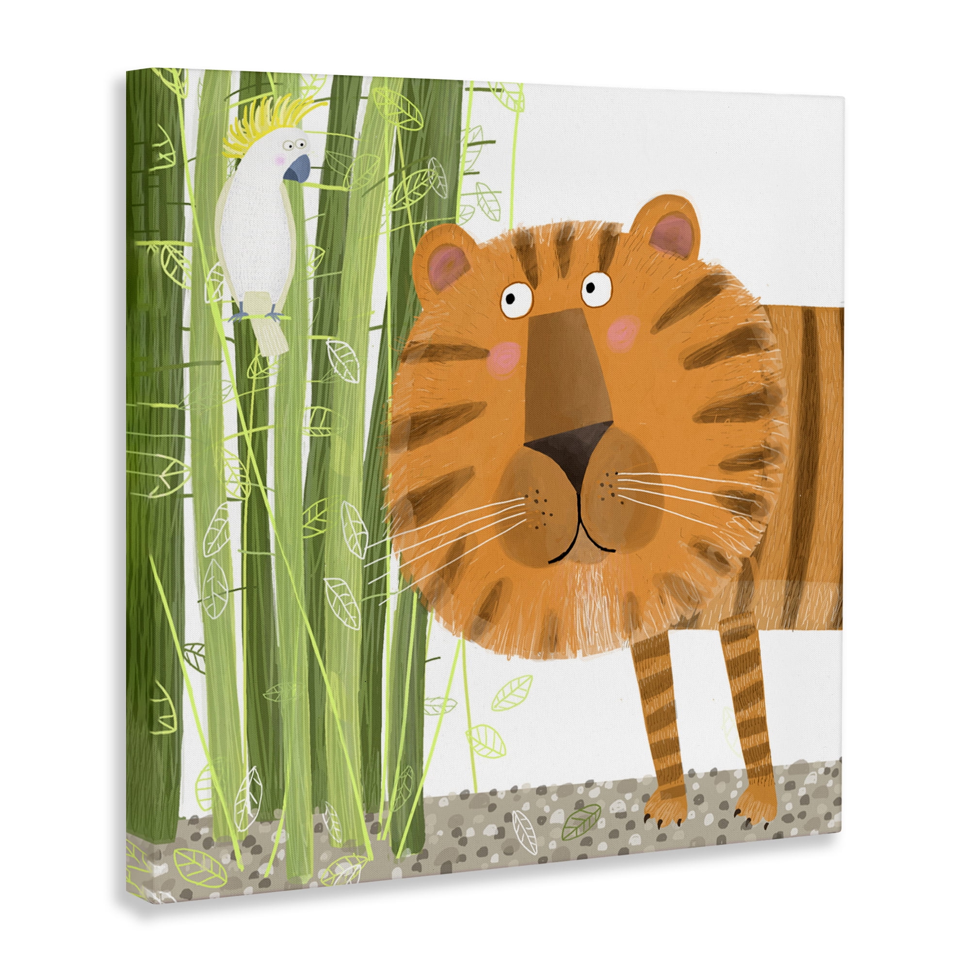 Stupell Industries Bamboo Trees & Tiger Canvas Wall Art, design by Carla Daly