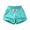 Green, variant on WRKEKC Girls Athletic Shorts Printed Pattern with Adorable Bowknot Detail Casual Sporty Shorts Comfortable for 2-12 Years