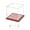 1 pack, variant on Gieenan Elegant Baseball Display Box with Wood Base Portables Baseball Display Case
