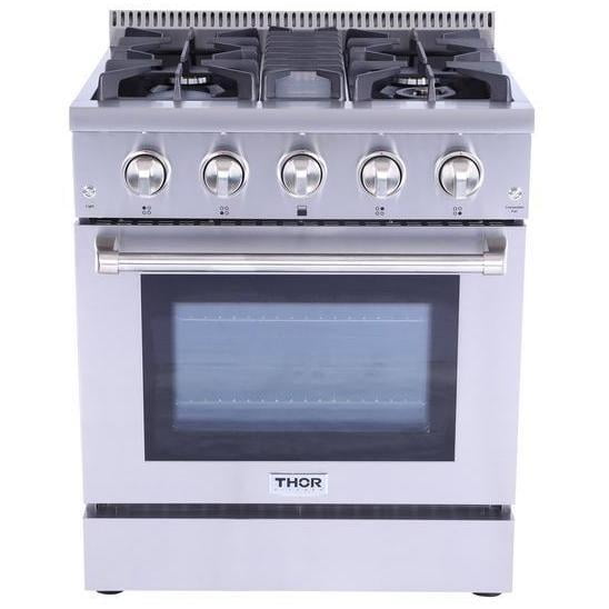 Thor Kitchen 30" Professional Gas Range in Stainless Steel ...