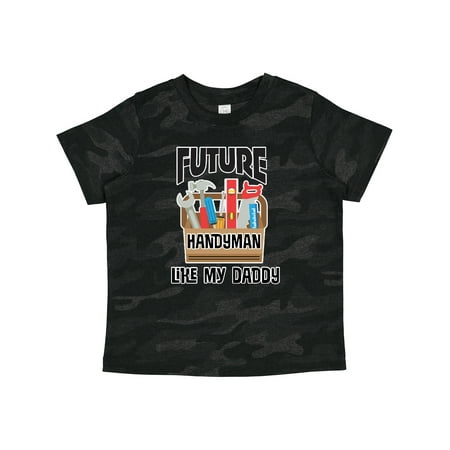 

Inktastic Future Handyman Like Daddy Gift Toddler Boy Girl T-Shirt