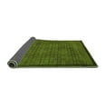 thumbnail image 2 of Ahgly Company Indoor Round Abstract Green Modern Area Rugs, 8' Round, 2 of 4