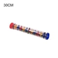thumbnail image 3 of CAROOTU Rainbow Hourglasses Rainmaker Rain Stick Raindrop Sound Musical Toy for Kids Portable, 3 of 7