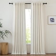 thumbnail image 1 of EcoNesxp Faux Linen Woven Long with Rod Pocket and Back Pull Loop, 1 of 5