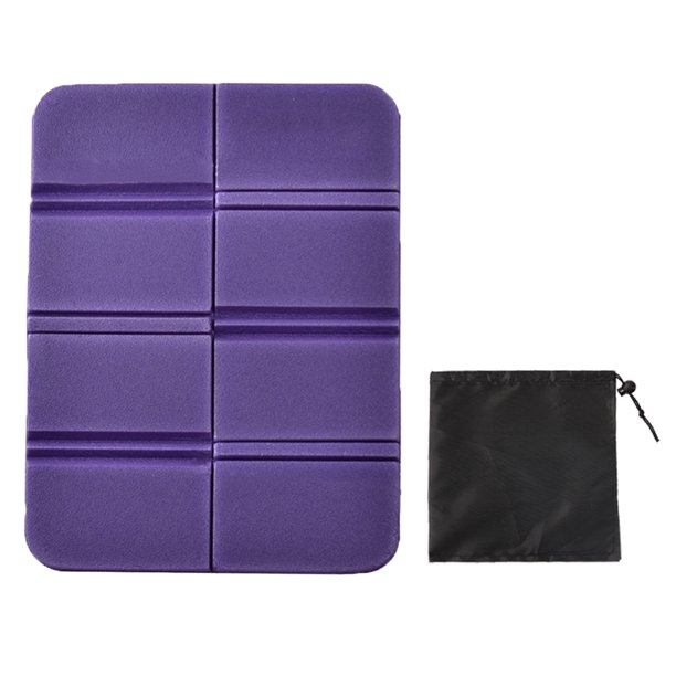 Cojín De Asiento De Picnic Alfombrilla plegable para viajes al aire libre, a prueba de humedad, portátil, para picnic, para asiento (púrpura) Tmvgtek Para Estrenar