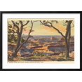 thumbnail image 2 of Art.com Sunset from Hopi Point, Grand Canyon Art Print, Black Frame Wall Art, 29" x 21", 2 of 5